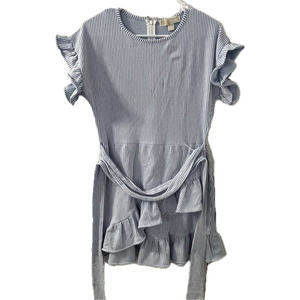 Women's Michael Kors Blue Striped Mini Dress Size S